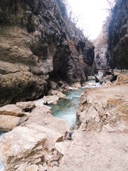 river in the mountains