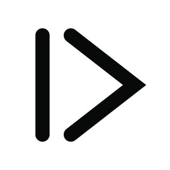 next button icon premium