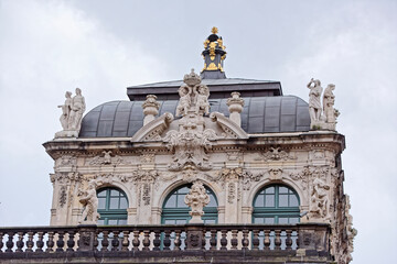  Zwinger-palace and park complex of four buildings