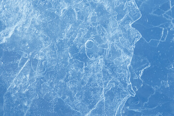 blue ice texture background