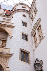 Fototapeta premium In the Residenzschloss is the world famous treasure chamber The Green Vaults