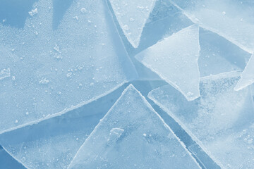 blue ice texture background