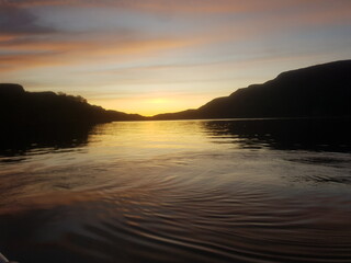 Fototapeta premium sunset over the sea