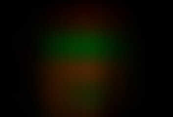 Dark Brown vector blurred background.