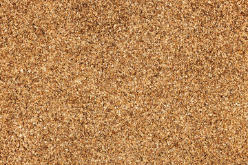 Brown cork board texture. Empty copy space noticeboard for graphic design. Office message background. Memo card bilboard pattern.