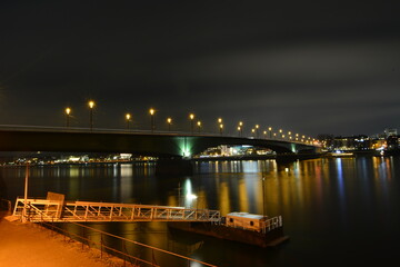 Fototapeta na wymiar Bonn Kennedybrücke
