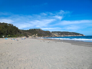 Playa de Otur,situada en el concejo asturiano de Valdés.Forma parte de la Costa Occidental de Asturias y está enmarcada en el Paisaje Protegido de la Costa Occidental de Asturias.