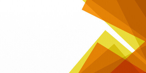 Abstract modern yellow orange triangle lines background vector illustration