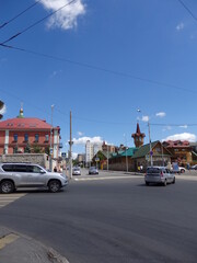 Obraz premium traffic in the city