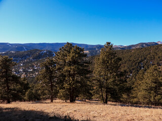 Mountain Hike In The Flatirons 