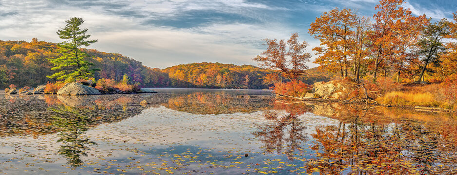 Harriman State Park In Autumn