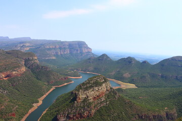Obraz premium Blyde River Canyon, a amazing stop between Johannesburg and Kruger Park