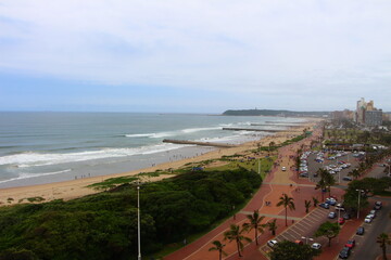 View from Durban beach, South Africa
