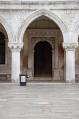 Fototapeta na wymiar Doge's Palace, historically seat of the Doge of the City of Venice, Italy, Europe