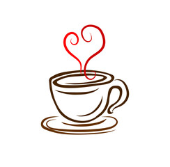 Coffee-heart- doodle