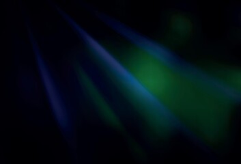 Dark Blue, Green vector blurred bright texture.