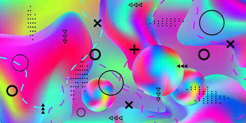 Fototapeta premium Modern design poster