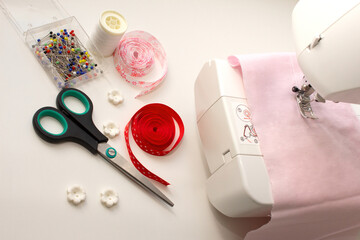 sewing machine and accessories
