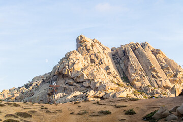 rocks in the mountains