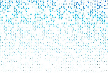 Light BLUE vector backdrop with dots.