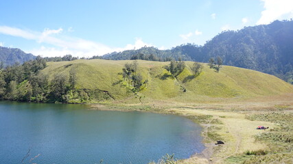 lake in the mountains