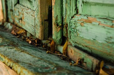 old rusty door