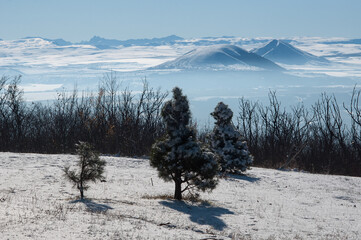 snow covered mountain