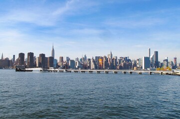 Naklejka premium NEW YORK MANHATTAN USA