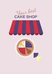 cake shop card