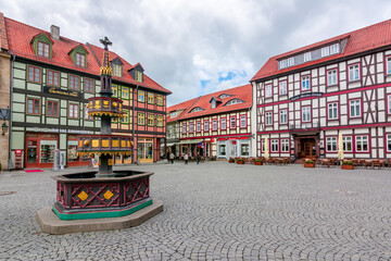 Market square of Wernigerode, Germany