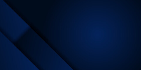 Fototapeta premium Blue abstract background with dark shadow and geometric shape. Vector illustration design for business corporate presentation, banner, cover, web, flyer, card, poster, game, texture, slide, magazine