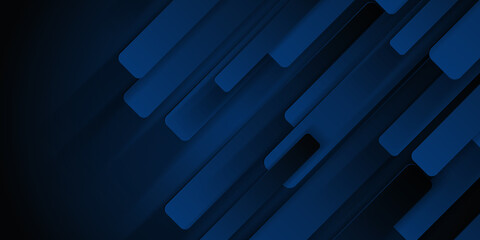 Abstract modern royal dark blue with overlap layers background