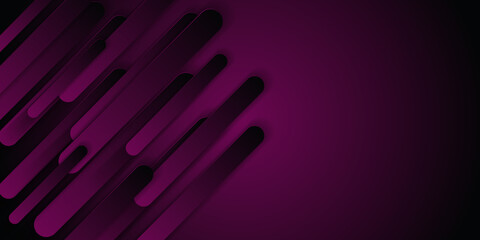 Red magenta abstract tech business background with 3d effect and geometric shape