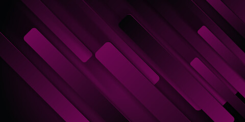 Red magenta abstract background with 3d geometric effect