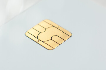 Smartchip security card with electronic chip inserted into card