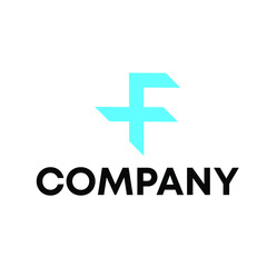 Fototapeta premium F logo 