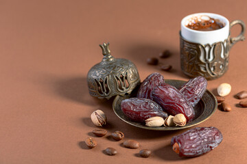 Traditional dessert for Arabic coffee.