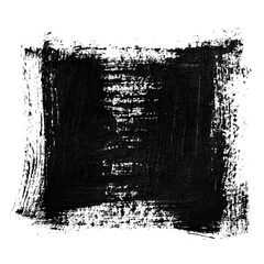 Black ink square