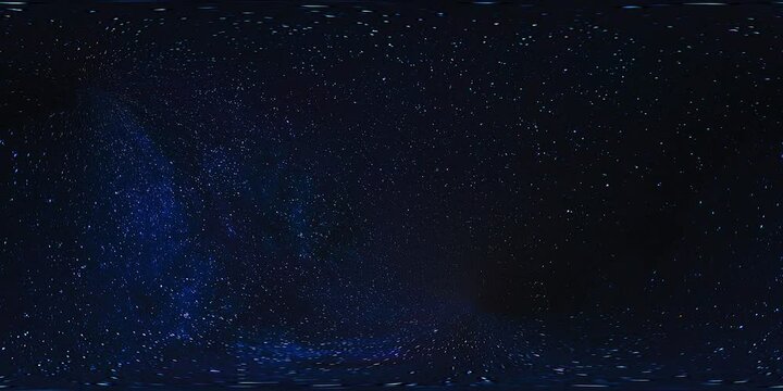 A 360VR experience of being amongst the stars in outer space - seamless looping.
