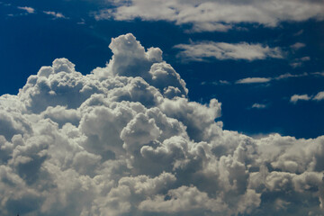 blue sky with clouds