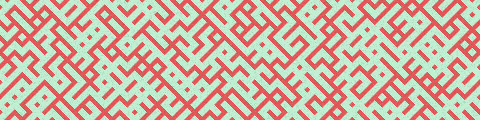 Abstract Geometric Pattern generative computational art illustration