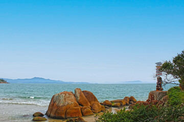 Lagoinha do norte beach, city of Florianópolis