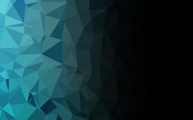 Light BLUE vector blurry triangle texture.