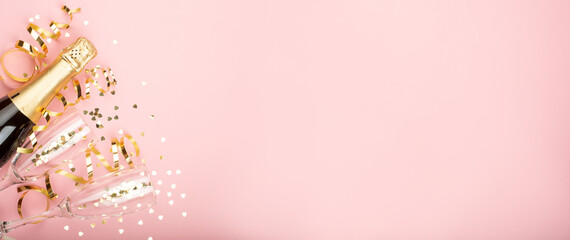 Valentines day champagne © destillat