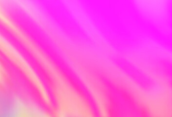 Light Pink vector background with liquid shapes.