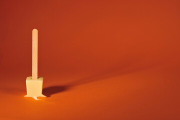 melting chocolate for drink