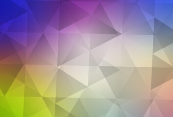 Obraz premium Light Multicolor vector abstract mosaic backdrop.