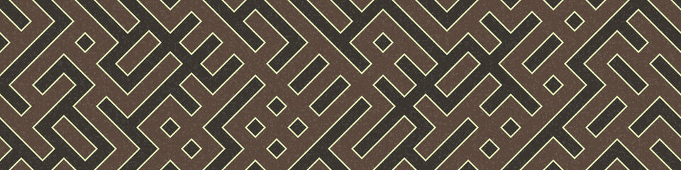 Abstract Geometric Pattern generative computational art illustration