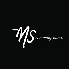 ms handwritten logo for identity