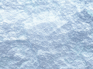 Obraz premium 3d illustration, texture of rough white stone, ice surface of blue and white color closeup